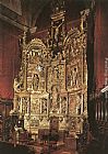 Juan De Juni Canvas Paintings - Antigua Altar